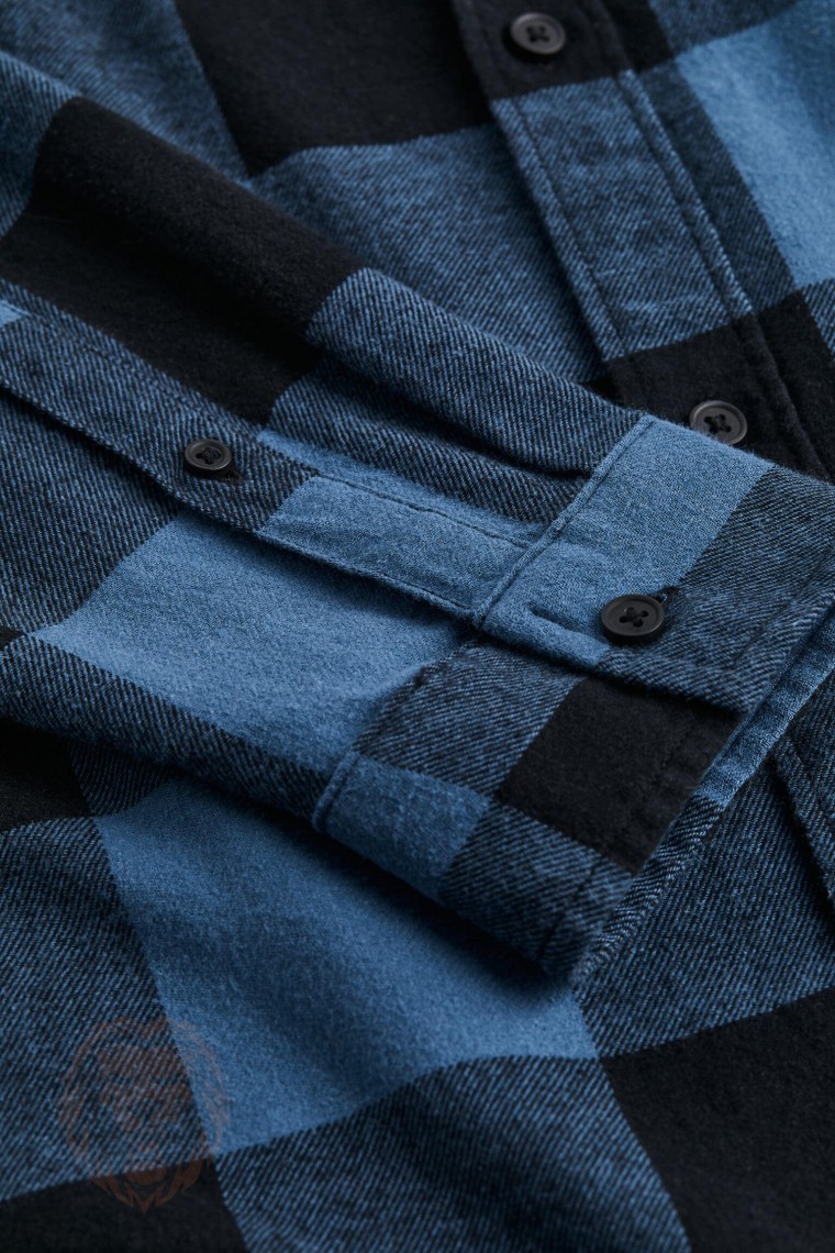 Сорочка H&M Relaxed Fit Twill Shirt  blue 1032855017